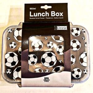 schiscetta per bambini calcio